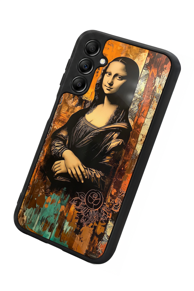 Samsung Galaxy A14 Uyumlu Monalisa Tasarımlı Glossy Premium Kılıf
