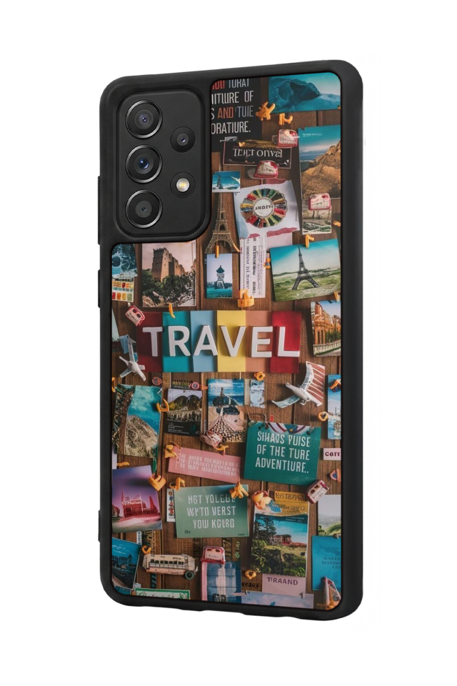 Samsung Galaxy A72 Uyumlu Poster Tasarımlı Glossy Premium Kılıf