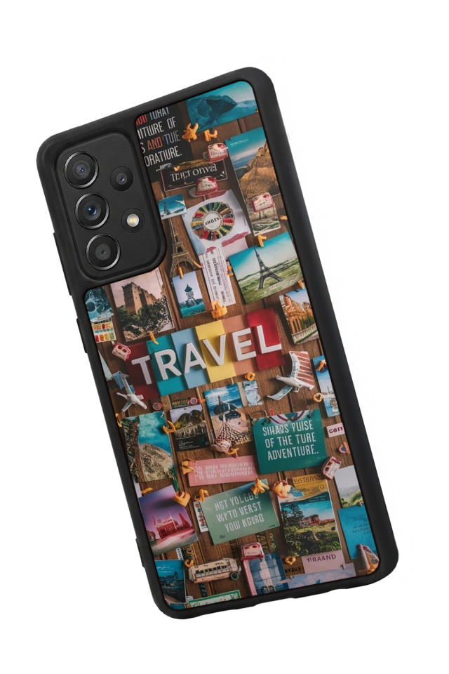 Samsung Galaxy A72 Uyumlu Poster Tasarımlı Glossy Premium Kılıf