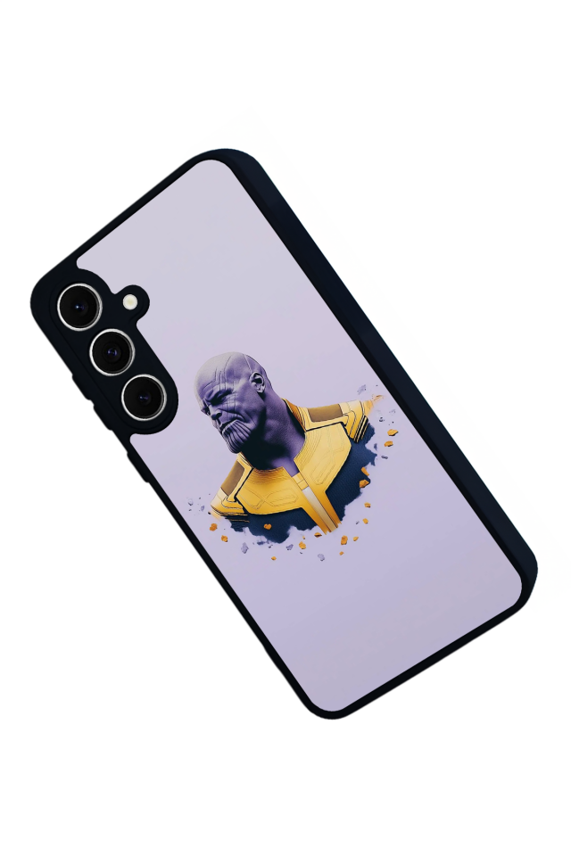 Samsung Galaxy A16 Uyumlu Thanos Tasarımlı Glossy Premium Kılıf