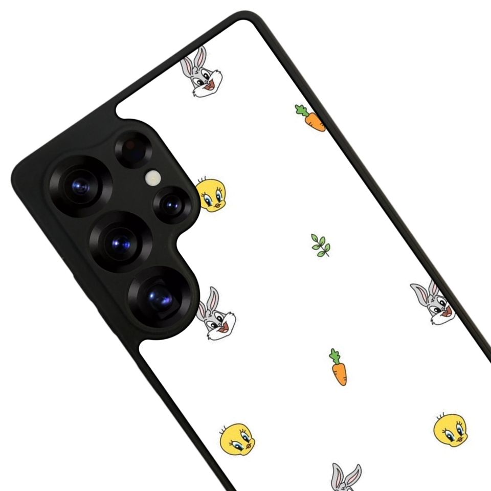 Samsung Galaxy S25 Ultra Uyumlu Tweety Tasarımlı Glossy Premium Kılıf