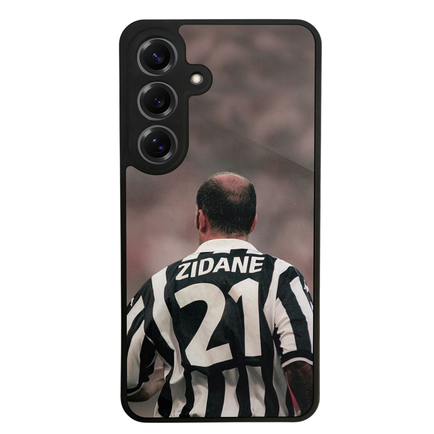 Samsung Galaxy S25 Uyumlu Zidane Tasarımlı Glossy Premium Kılıf