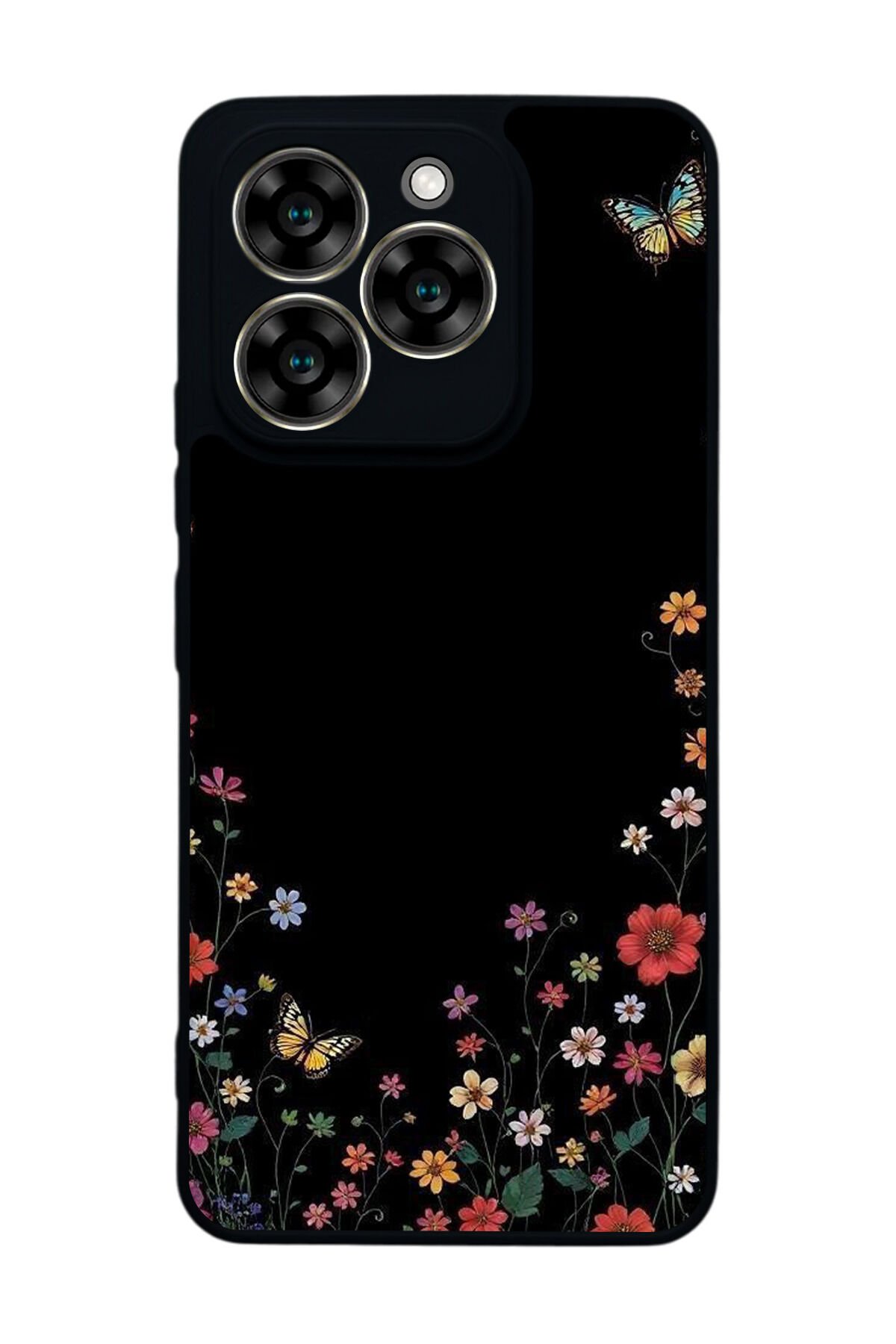 Reeder S919 Uyumlu Floral Tasarımlı Glossy Premium Kılıf