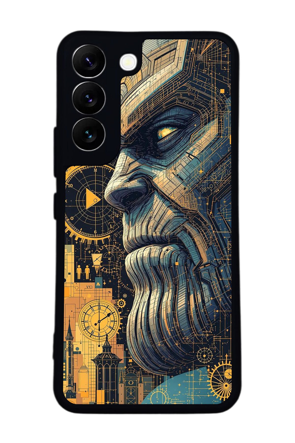 Samsung Galaxy S22 Uyumlu Thanos Tasarımlı Glossy Premium Kılıf