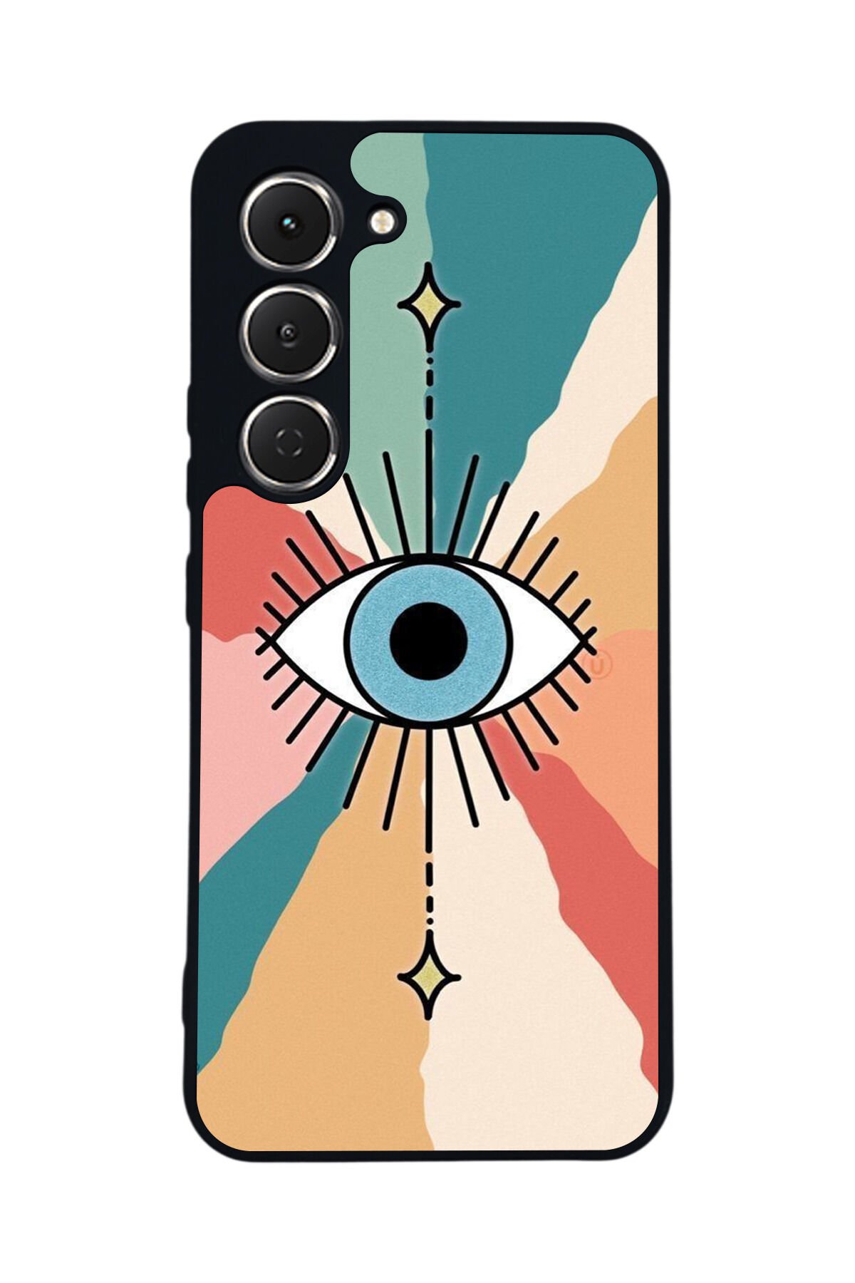 Tecno Spark 40 Pro Uyumlu Göz Tasarımlı Glossy Premium Kılıf