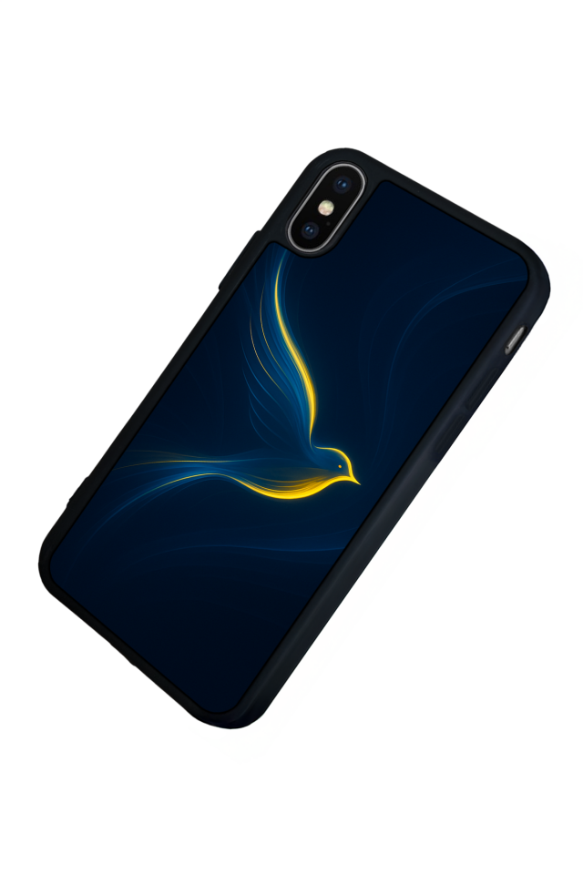 iPhone X/ XS Uyumlu Fenerbahce Tasarımlı Glossy Premium Kılıf