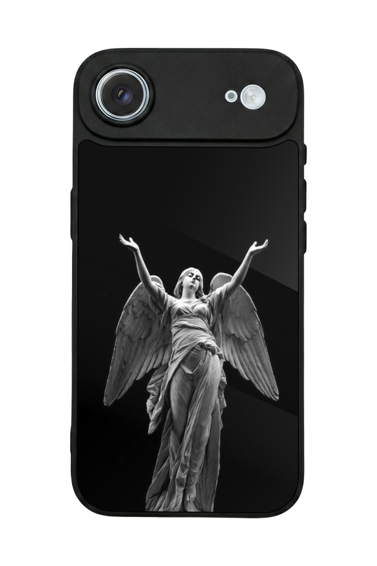 iPhone 17 Air Uyumlu Melek Tasarımlı Glossy Premium Kılıf