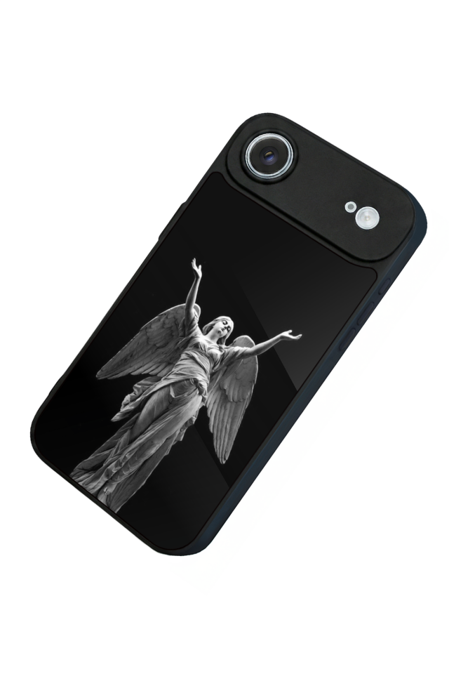 iPhone 17 Air Uyumlu Melek Tasarımlı Glossy Premium Kılıf