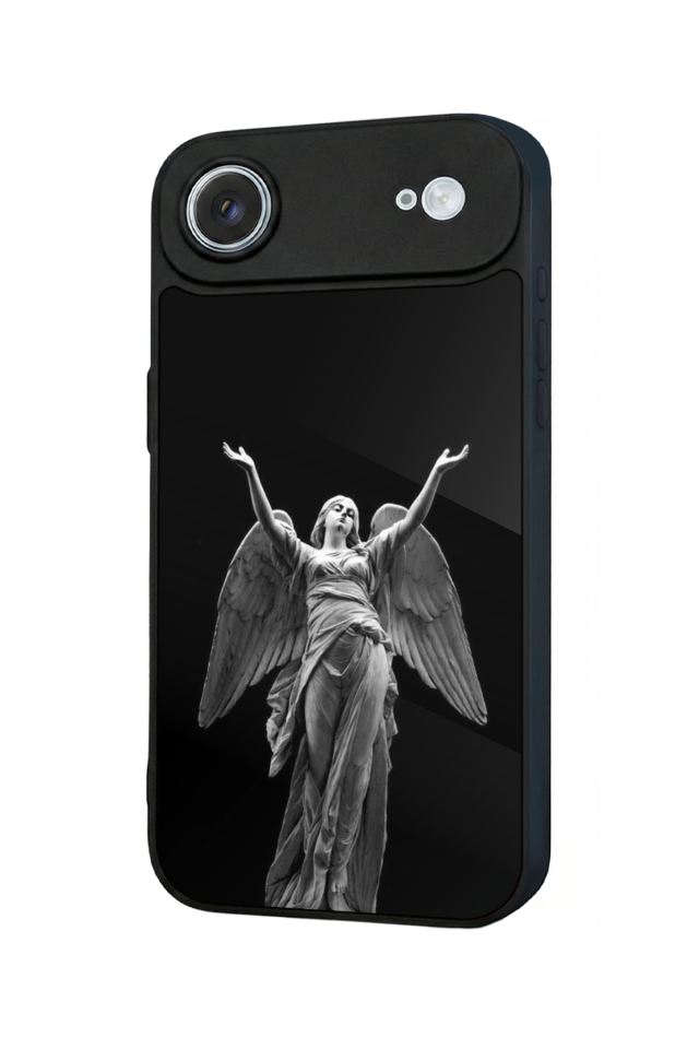 iPhone 17 Air Uyumlu Melek Tasarımlı Glossy Premium Kılıf