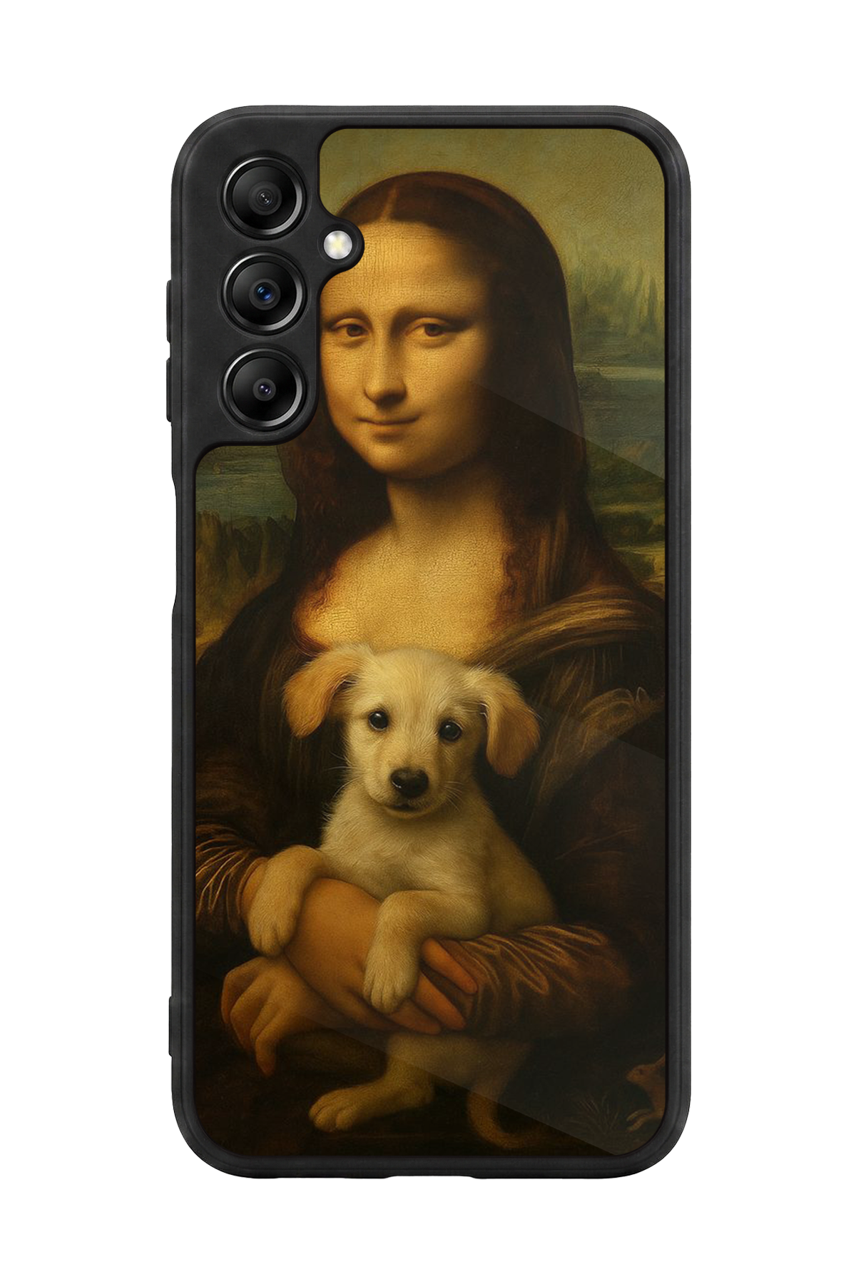 Samsung Galaxy A14 Uyumlu Monalisa Tasarımlı Glossy Premium Kılıf