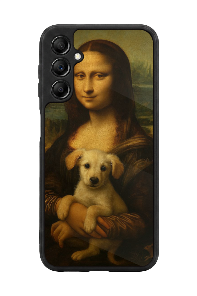 Samsung Galaxy A14 Uyumlu Monalisa Tasarımlı Glossy Premium Kılıf