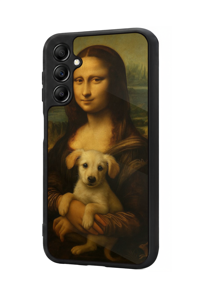Samsung Galaxy A14 Uyumlu Monalisa Tasarımlı Glossy Premium Kılıf