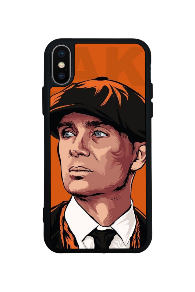 iPhone XS Max Uyumlu Peaky Blinders Tasarımlı Glossy Premium Kılıf