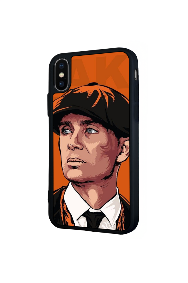 iPhone XS Max Uyumlu Peaky Blinders Tasarımlı Glossy Premium Kılıf
