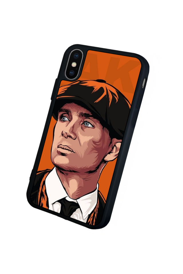 iPhone XS Max Uyumlu Peaky Blinders Tasarımlı Glossy Premium Kılıf