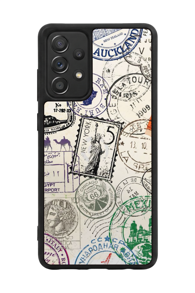 Samsung Galaxy A72 Uyumlu Poster Tasarımlı Glossy Premium Kılıf