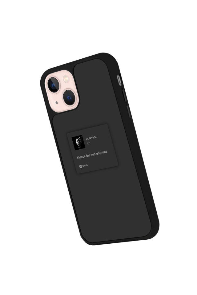iPhone 15 Uyumlu Sarki Sozleri Tasarımlı Glossy Premium Kılıf