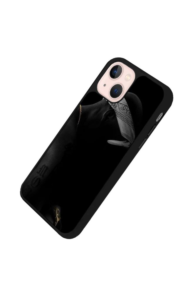 iPhone 15 Plus Uyumlu Tupac Tasarımlı Glossy Premium Kılıf