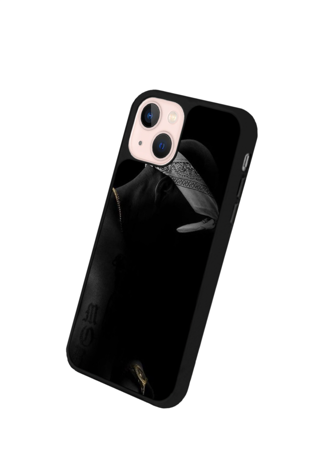 iPhone 15 Plus Uyumlu Tupac Tasarımlı Glossy Premium Kılıf