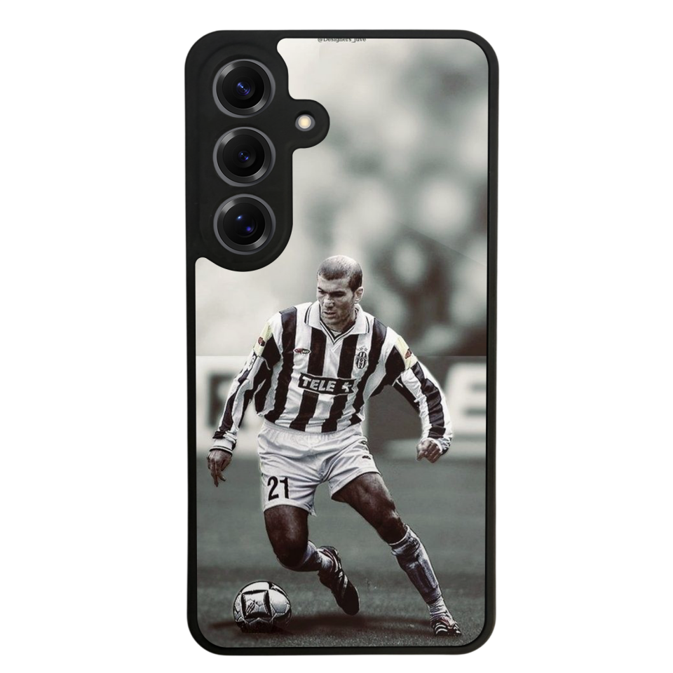 Samsung Galaxy S25 Uyumlu Zidane Tasarımlı Glossy Premium Kılıf
