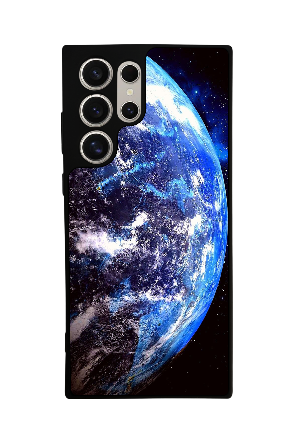 Samsung Galaxy S23 Ultra Uyumlu Ay Tasarımlı Glossy Premium Kılıf