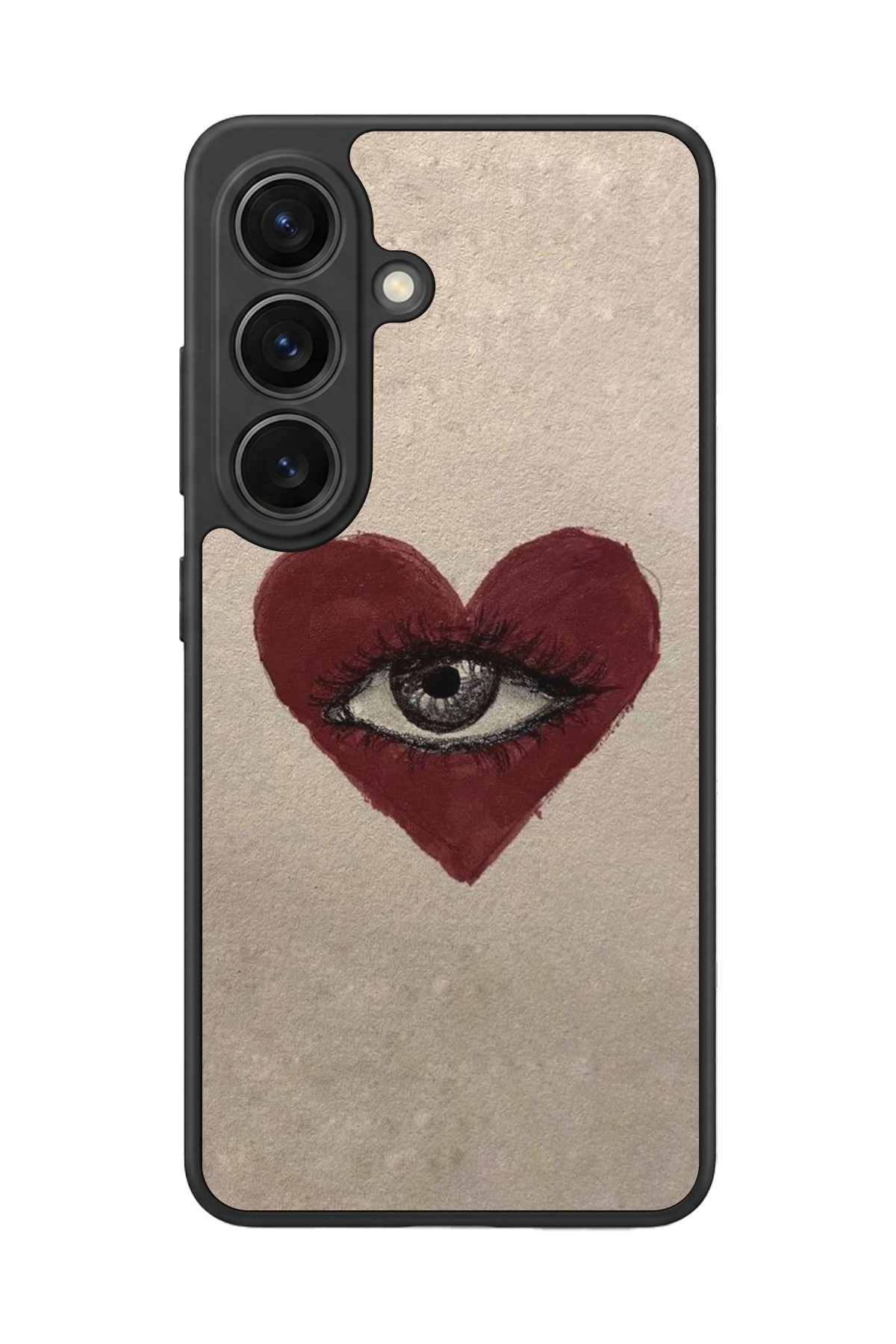 Samsung Galaxy S26 Uyumlu Kalp Love Tasarımlı Glossy Premium Kılıf