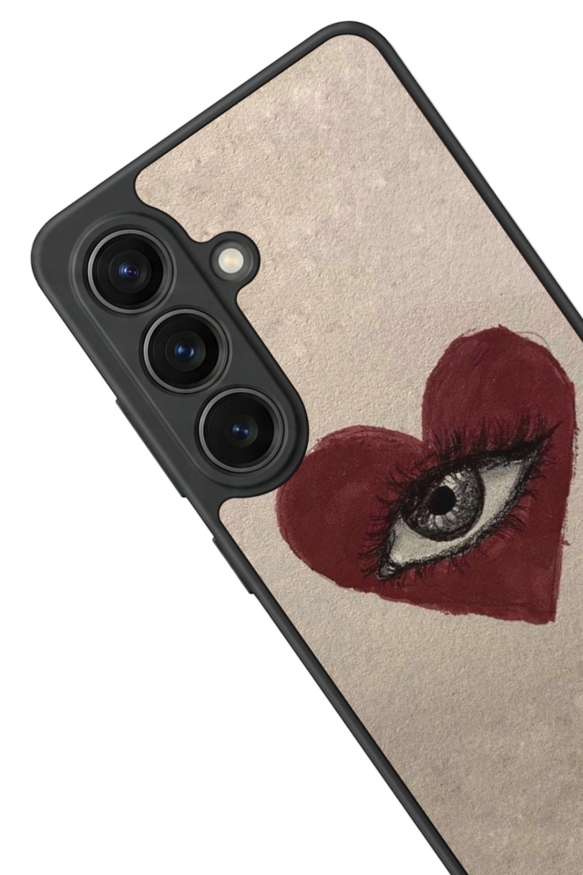 Samsung Galaxy S26 Uyumlu Kalp Love Tasarımlı Glossy Premium Kılıf