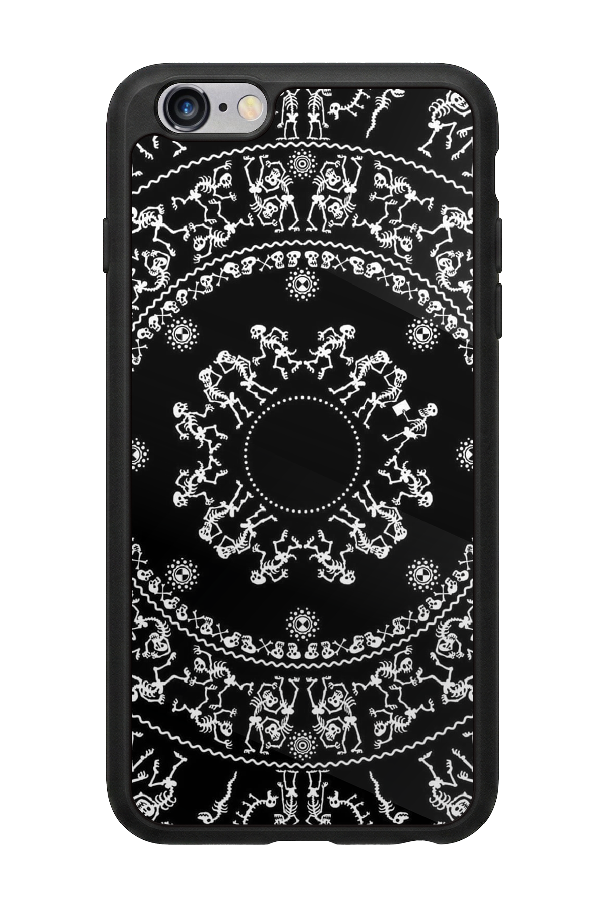 iPhone 6 Plus Uyumlu Mandala Tasarımlı Glossy Premium Kılıf