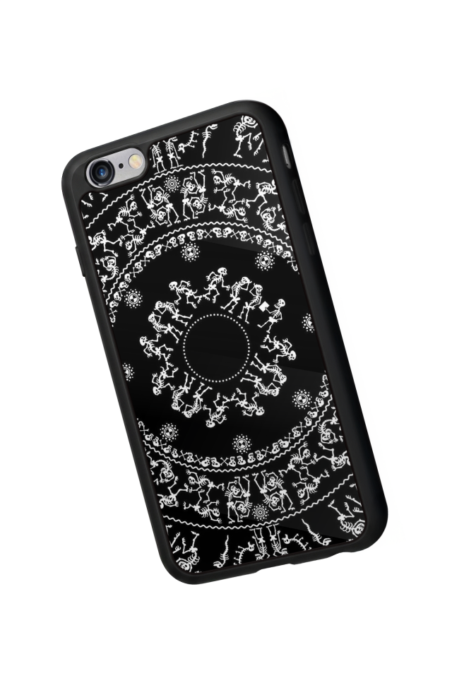 iPhone 6 Plus Uyumlu Mandala Tasarımlı Glossy Premium Kılıf