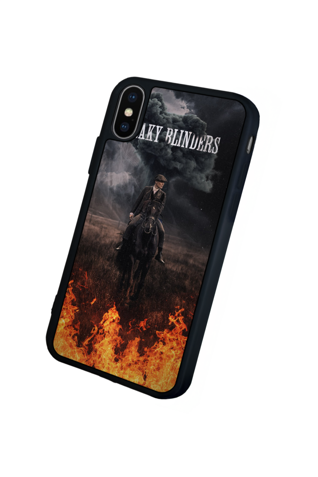 iPhone XS Max Uyumlu Peaky Blinders Tasarımlı Glossy Premium Kılıf