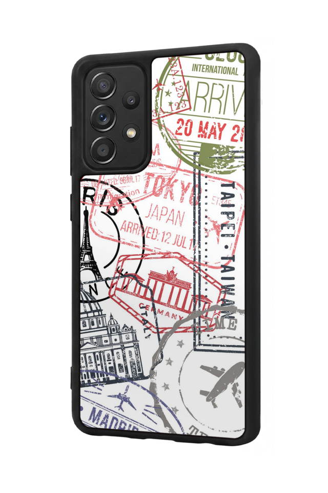 Samsung Galaxy A72 Uyumlu Poster Tasarımlı Glossy Premium Kılıf