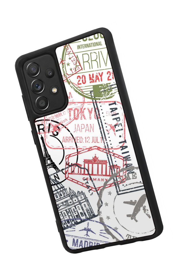 Samsung Galaxy A72 Uyumlu Poster Tasarımlı Glossy Premium Kılıf