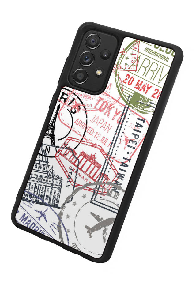 Samsung Galaxy A72 Uyumlu Poster Tasarımlı Glossy Premium Kılıf
