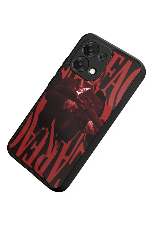 Oppo A6 Pro Uyumlu Scarface Tasarımlı Glossy Premium Kılıf