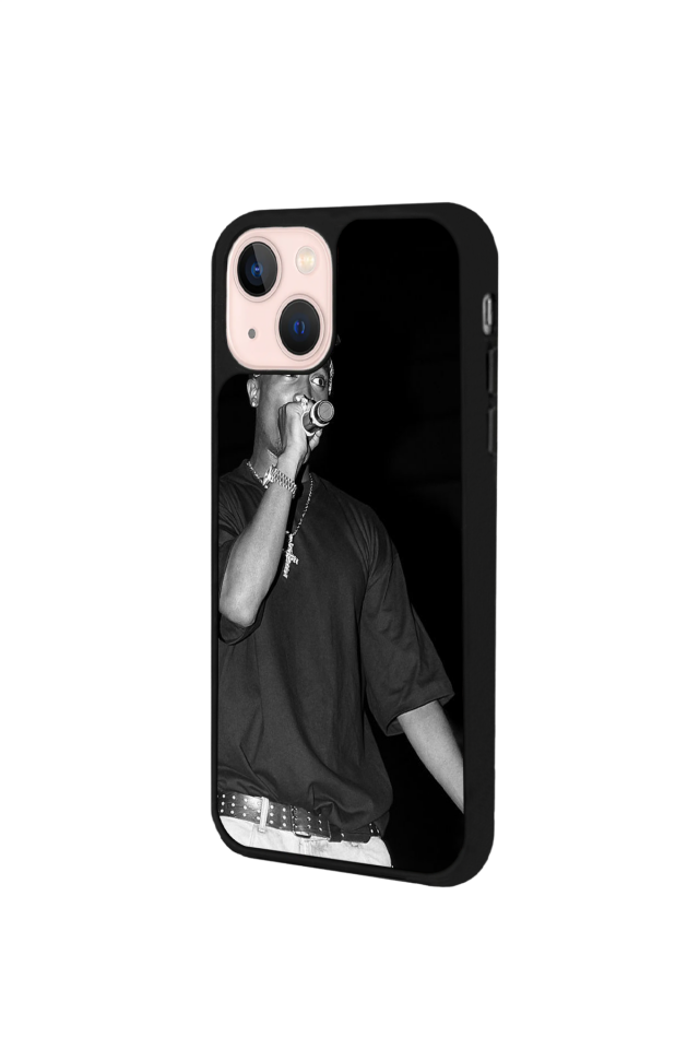 iPhone 15 Plus Uyumlu Tupac Tasarımlı Glossy Premium Kılıf