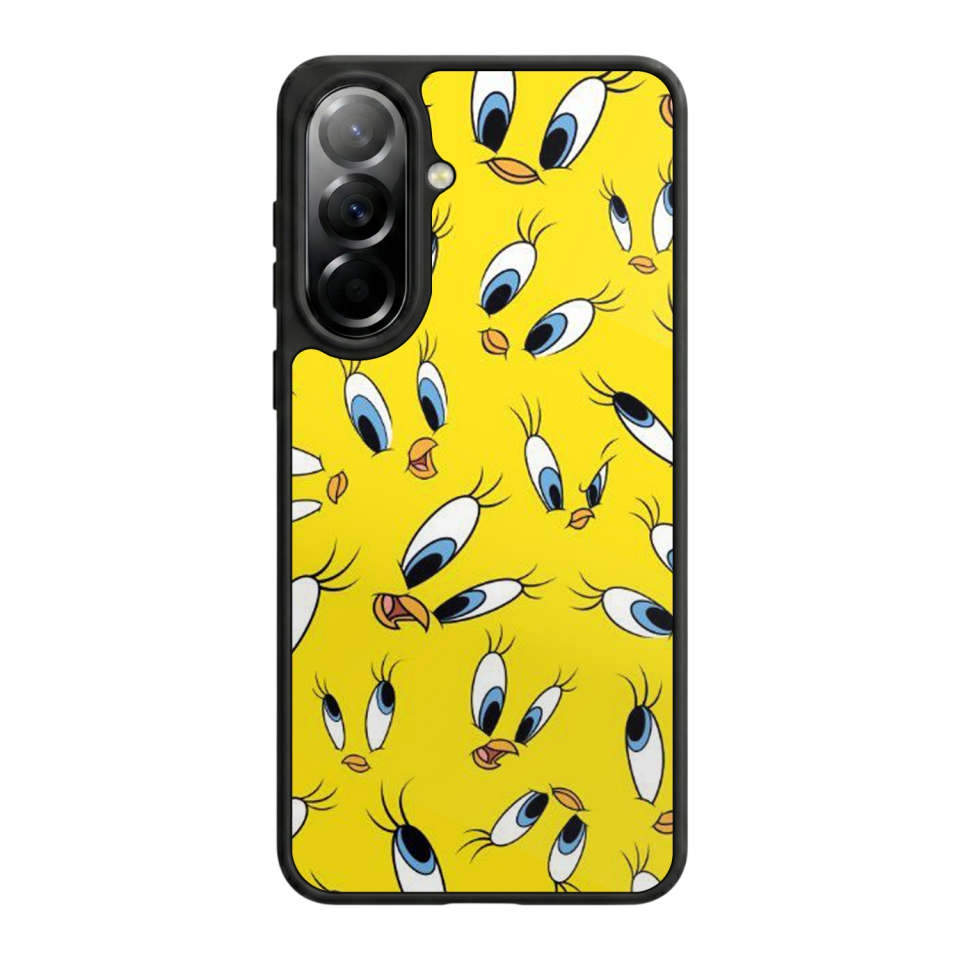 Samsung Galaxy A57 Uyumlu Tweety Tasarımlı Glossy Premium Kılıf