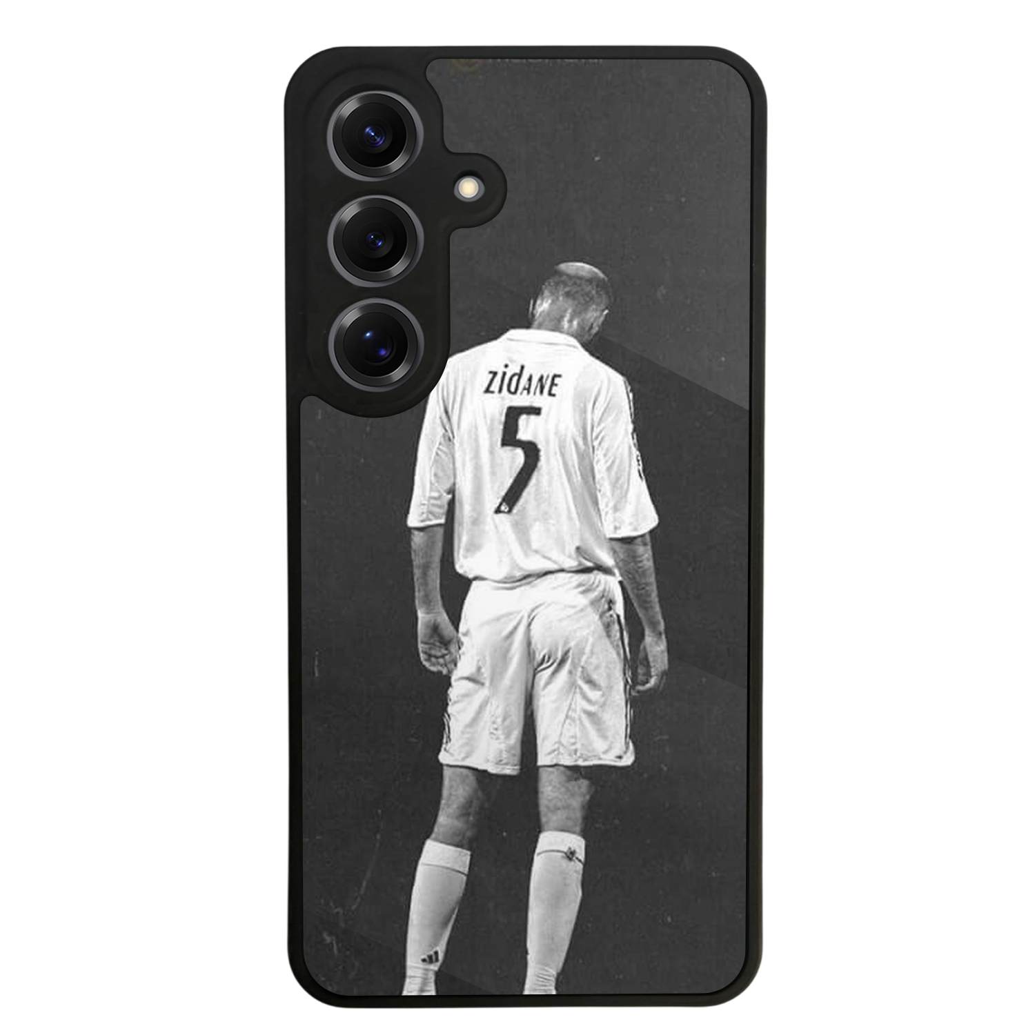 Samsung Galaxy S25 Uyumlu Zidane Tasarımlı Glossy Premium Kılıf