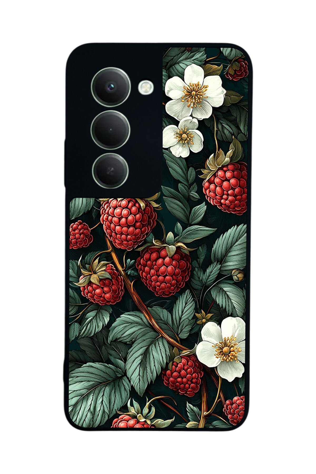 Xiaomi Redmi 15 5G Uyumlu Botanik Tasarımlı Glossy Premium Kılıf