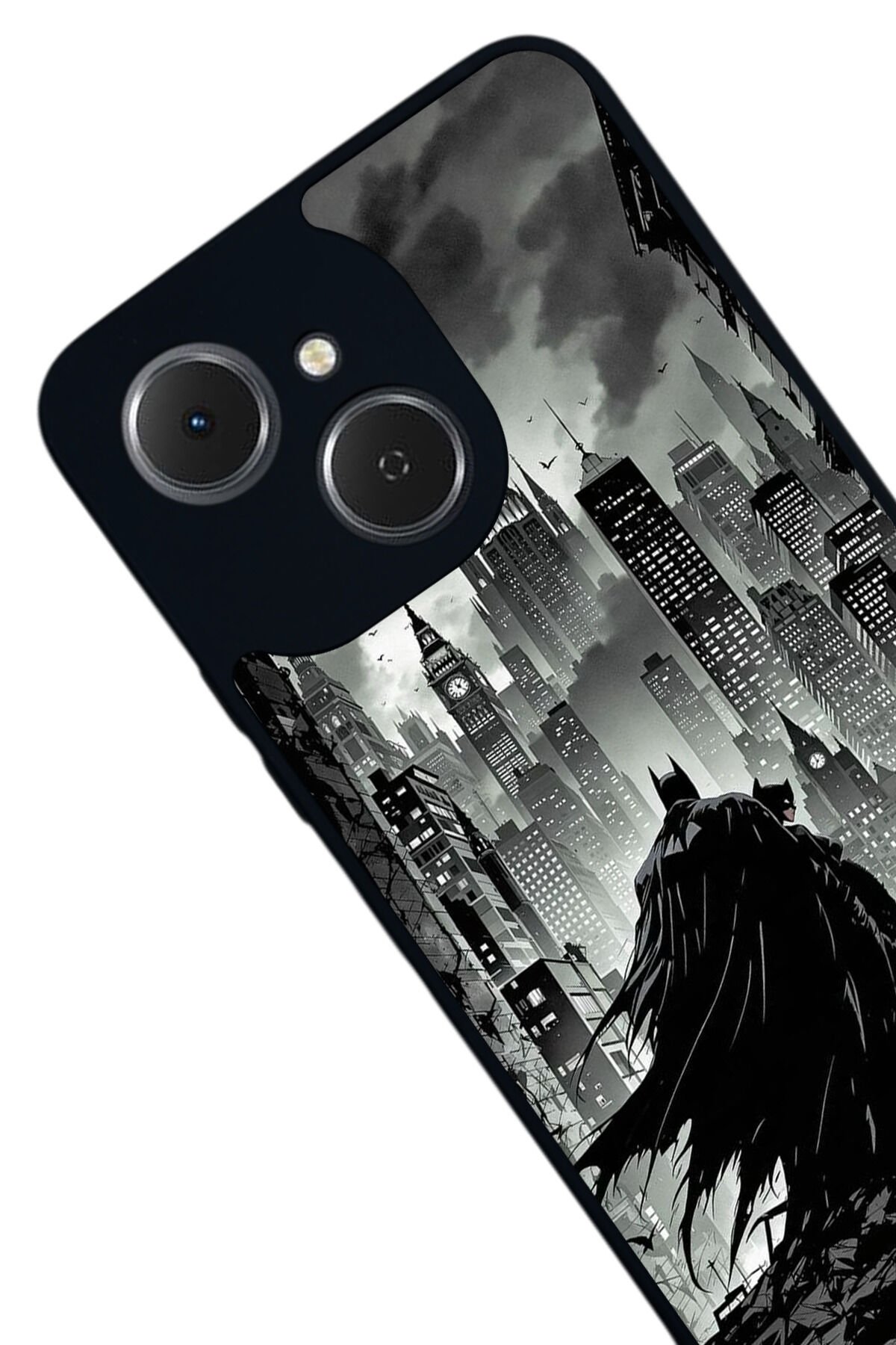 Tecno Spark 40C Uyumlu Batman Tasarımlı Glossy Premium Kılıf
