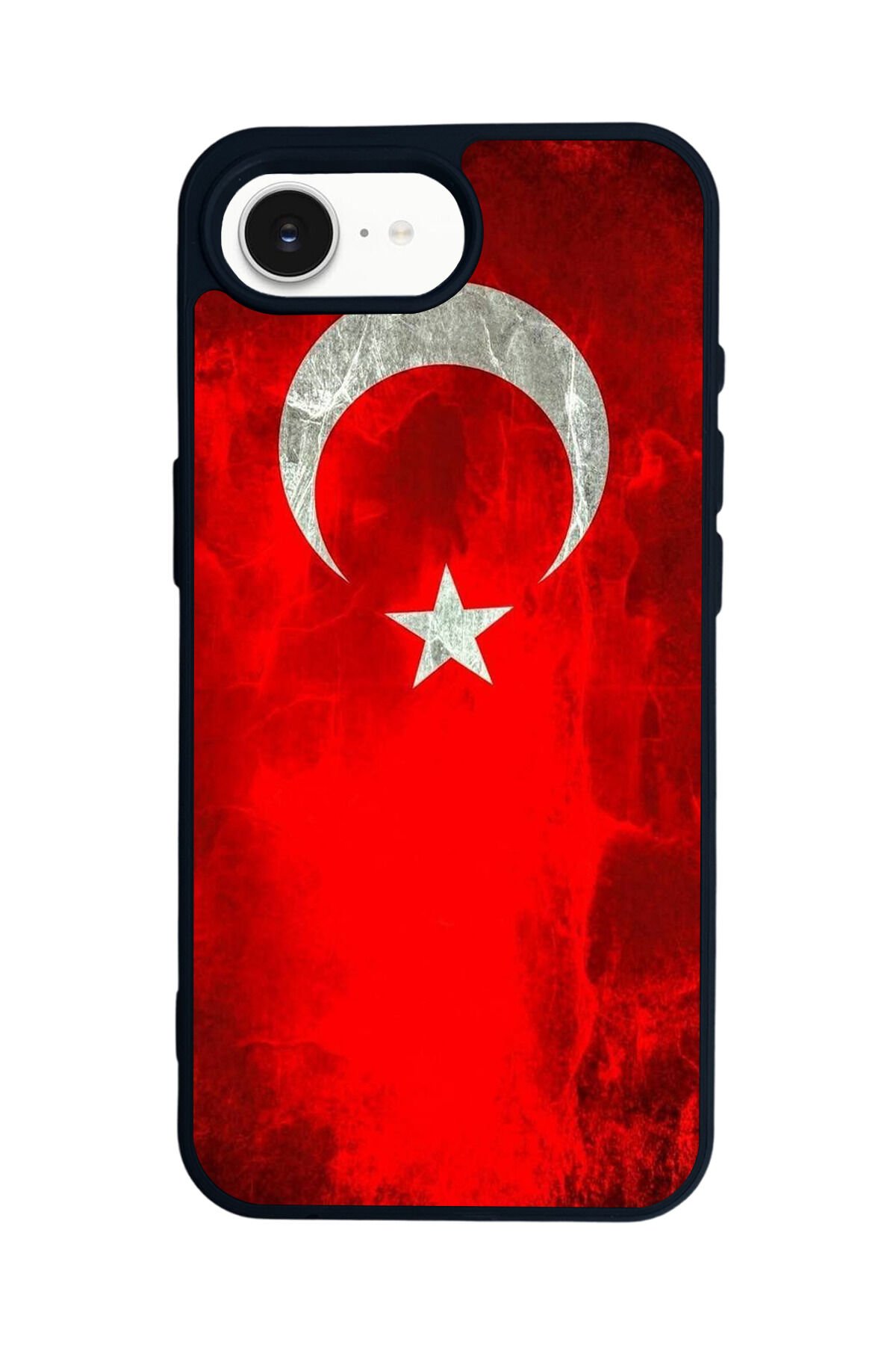 iPhone 16E Uyumlu Türk Bayragi Tasarımlı Glossy Premium Kılıf