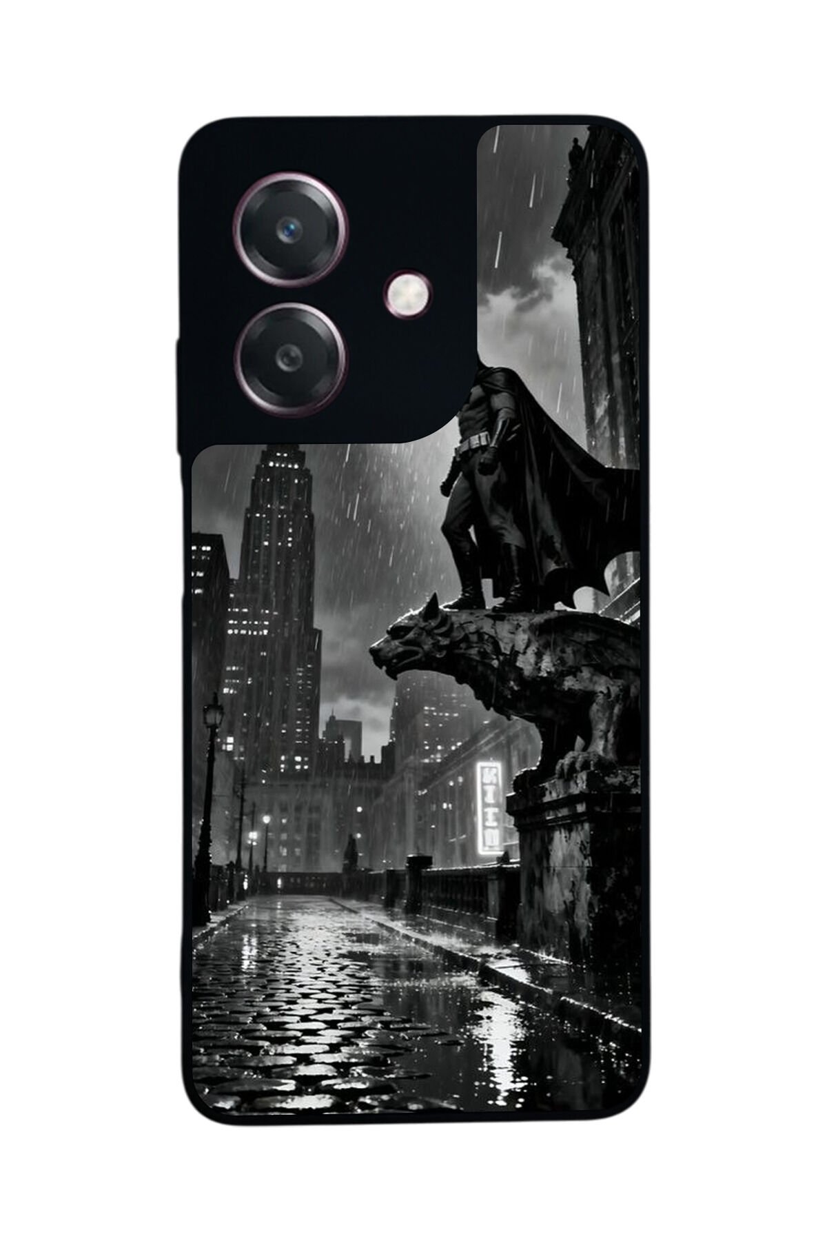 Oppo A3 5G Uyumlu Batman Tasarımlı Glossy Premium Kılıf