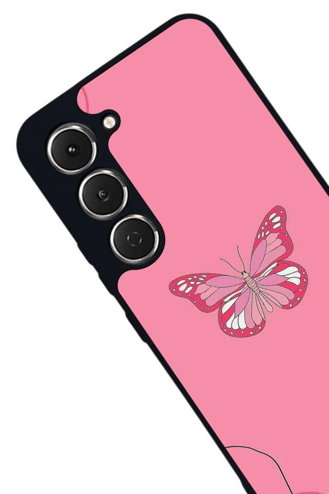 Tecno Spark 40 Pro Uyumlu Kelebek Tasarımlı Glossy Premium Kılıf