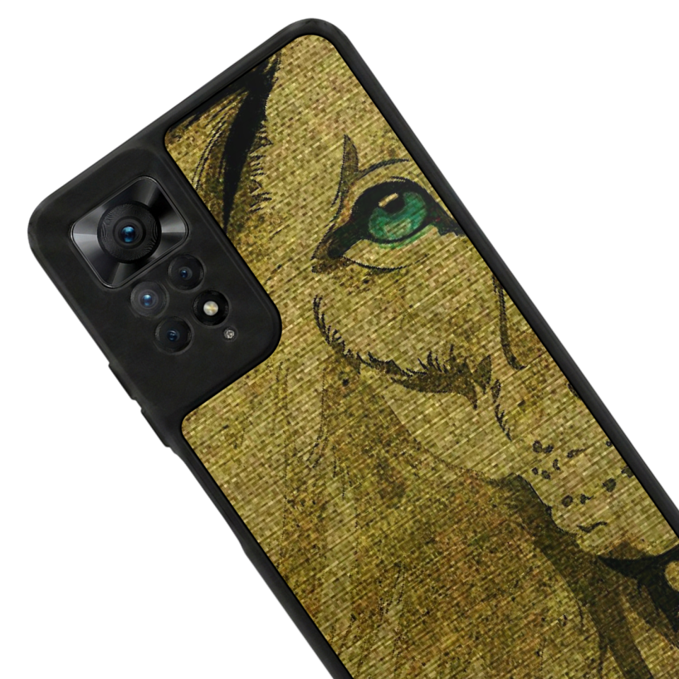 Xiaomi Redmi Note 11 Pro Uyumlu Aslan Tasarımlı Glossy Premium Kılıf