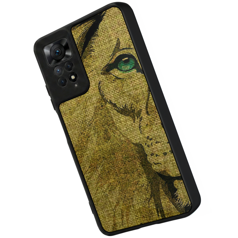 Xiaomi Redmi Note 11 Pro Uyumlu Aslan Tasarımlı Glossy Premium Kılıf