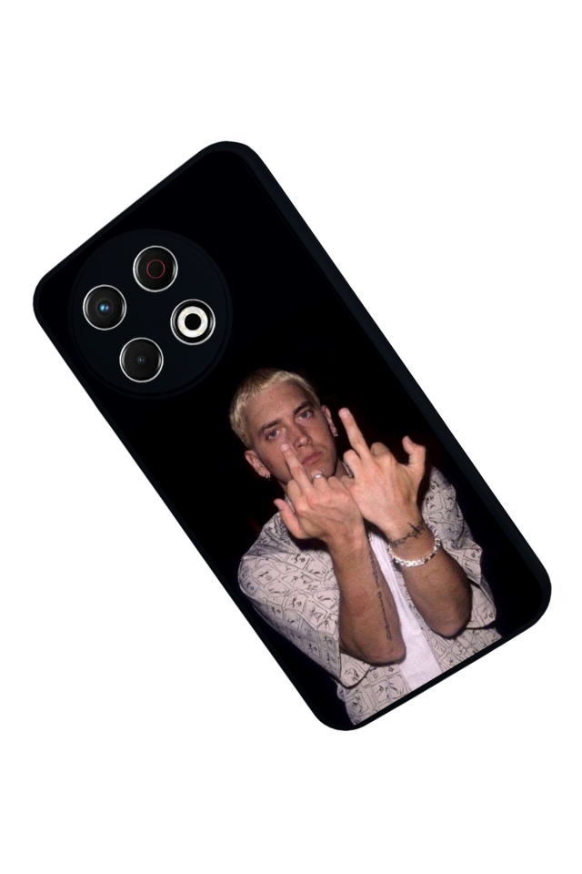 Tecno Spark 30 Pro Uyumlu Eminem Tasarımlı Glossy Premium Kılıf