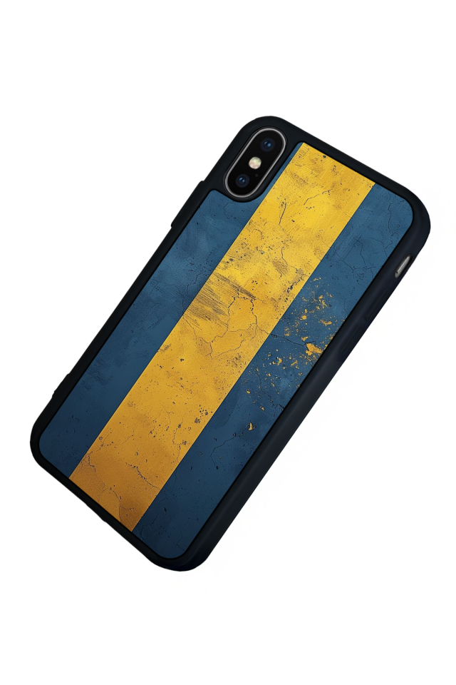 iPhone X/ XS Uyumlu Fenerbahce Tasarımlı Glossy Premium Kılıf