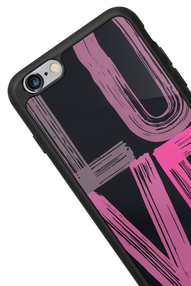 iPhone 6 Plus Uyumlu Love Tasarımlı Glossy Premium Kılıf