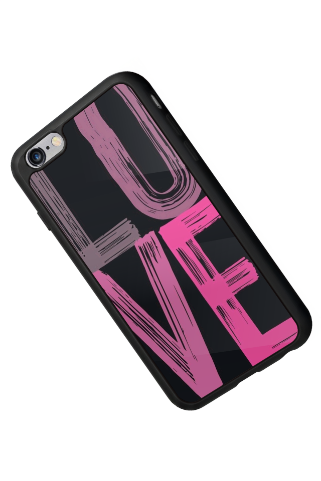 iPhone 6 Plus Uyumlu Love Tasarımlı Glossy Premium Kılıf