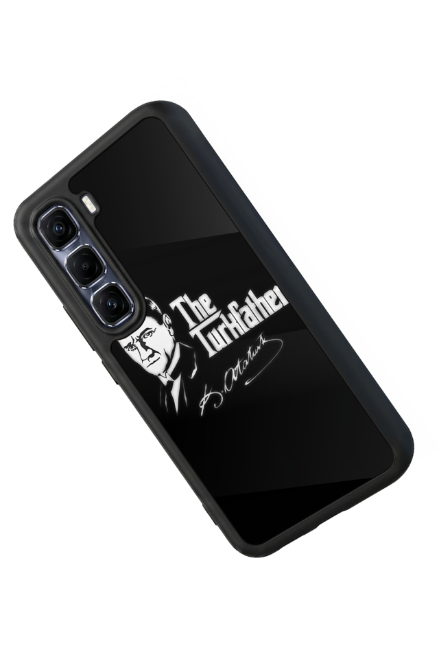 Infinix Hot 60 Pro Plus Uyumlu Mustafa Kemal Ataturk Tasarımlı Glossy Premium Kılıf