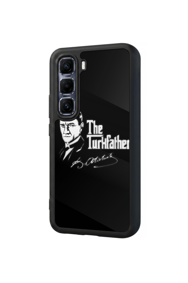 Infinix Hot 60 Pro Plus Uyumlu Mustafa Kemal Ataturk Tasarımlı Glossy Premium Kılıf